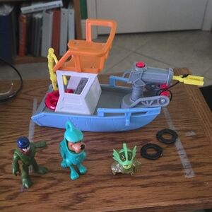 Adventure Boat Playset with Figures